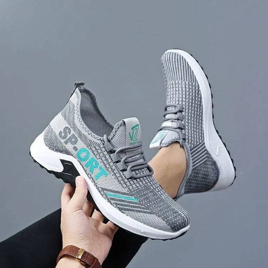 2025 Men's shoes, fashionable sports shoes, casual shoes,breathable running shoes, outdoor walking training tennis shoes 