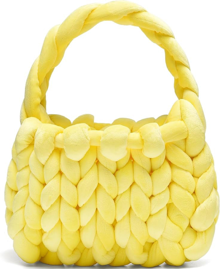 Hand Woven Crystal Velvet Bag