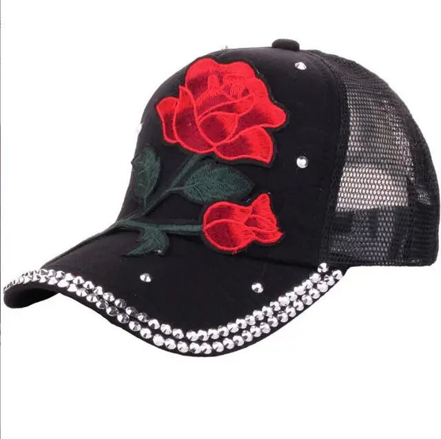 fashion rose hat
