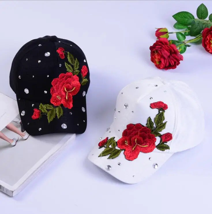 fashion rose hat
