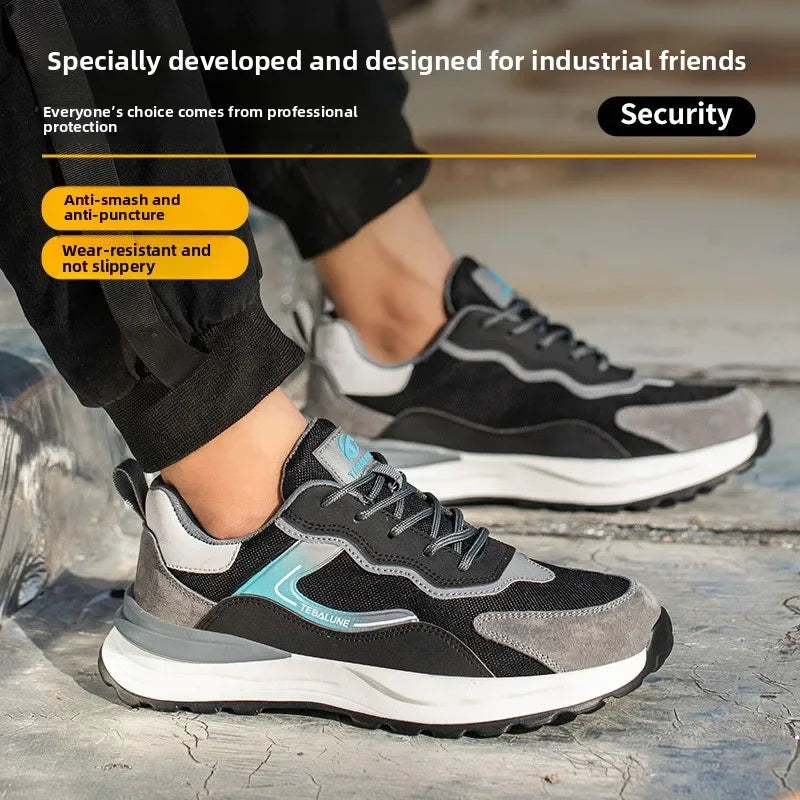 Breathable labor protection shoes, safety shoes, odor proof protective shoes, insulated shoes, construction site work shoes