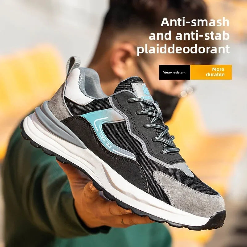 Breathable labor protection shoes, safety shoes, odor proof protective shoes, insulated shoes, construction site work shoes