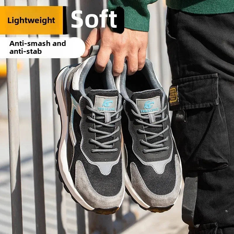 Breathable labor protection shoes, safety shoes, odor proof protective shoes, insulated shoes, construction site work shoes