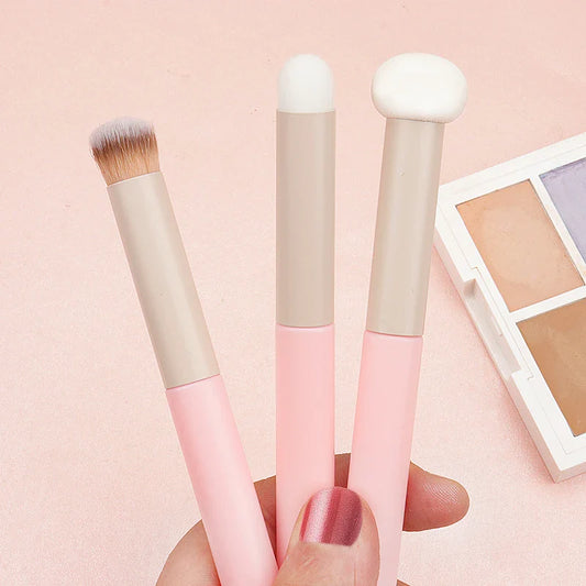 Soft Makeup Brushes Sponge Concealer Brush Lipstick Lip Powder Puff Wet Dry Use Foundation Contour Cosmetic Tools