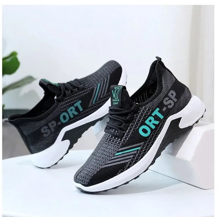 2025 Men's shoes,  fashionable sports shoes, casual shoes,breathable running shoes, outdoor walking training tennis shoes ﻿